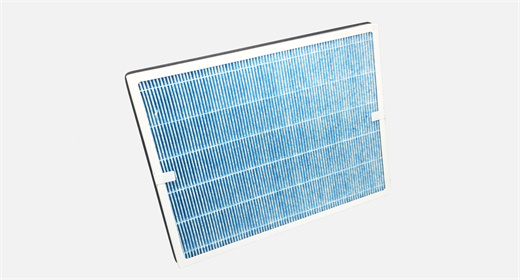 Nicht unterteilter hocheffizienter antibakterieller Filter